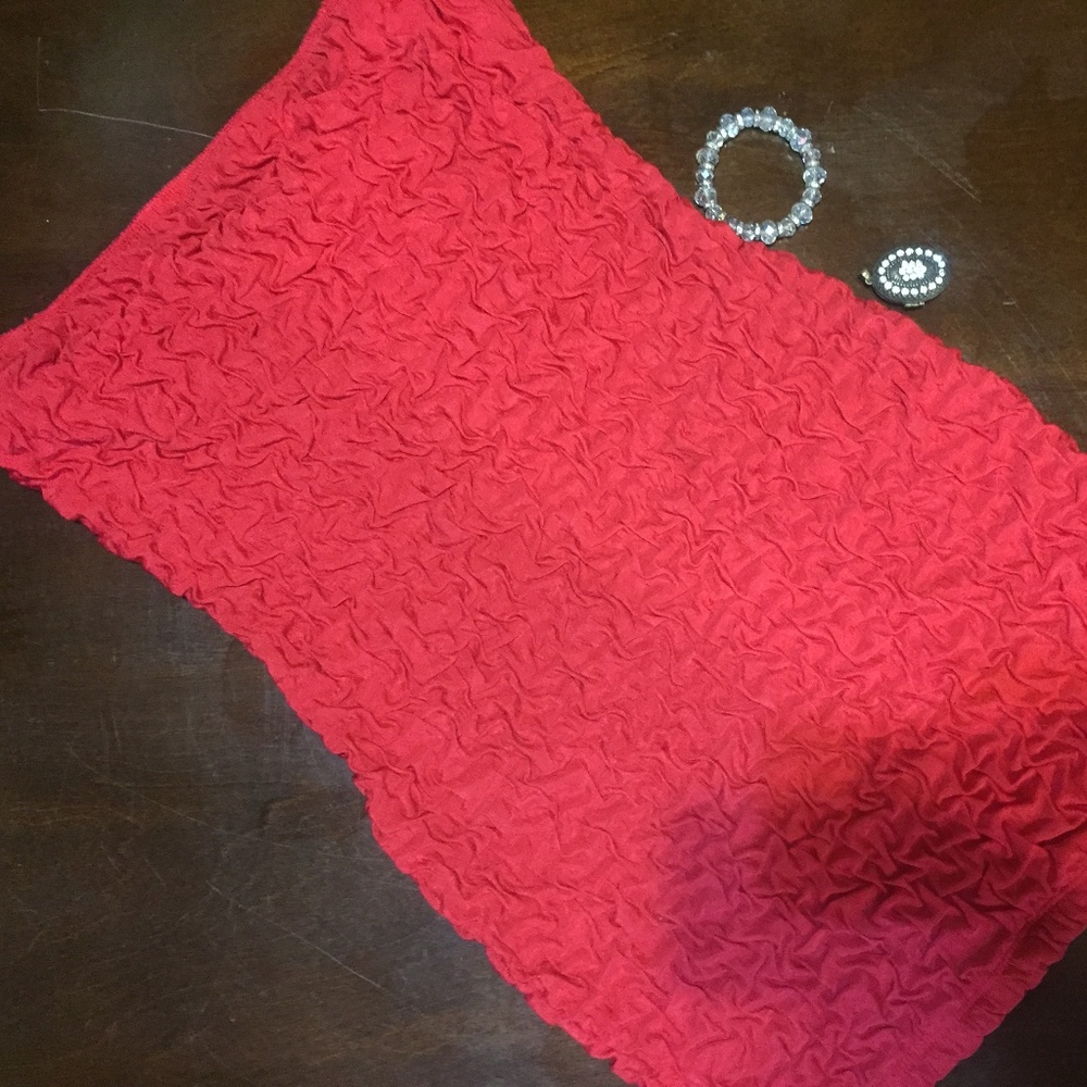 Bodycon Candy Apple Red Dress
